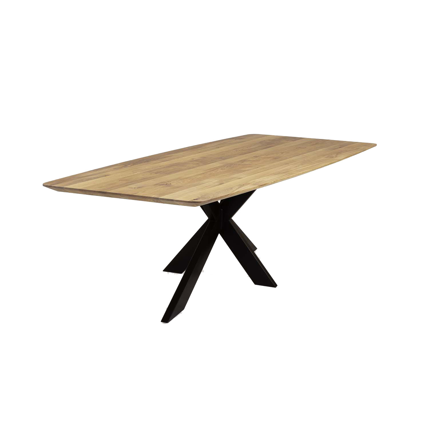 Tisch C Kreuzgestell - Eiche 3cm