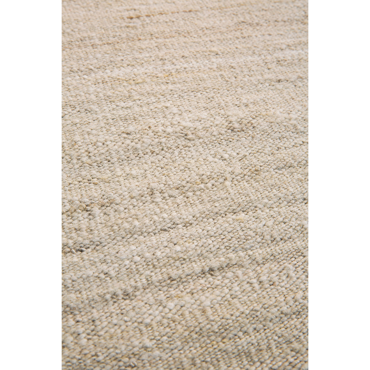 Nomad Kilim-Teppich Sand 100 % handgesponnene Wolle 21702