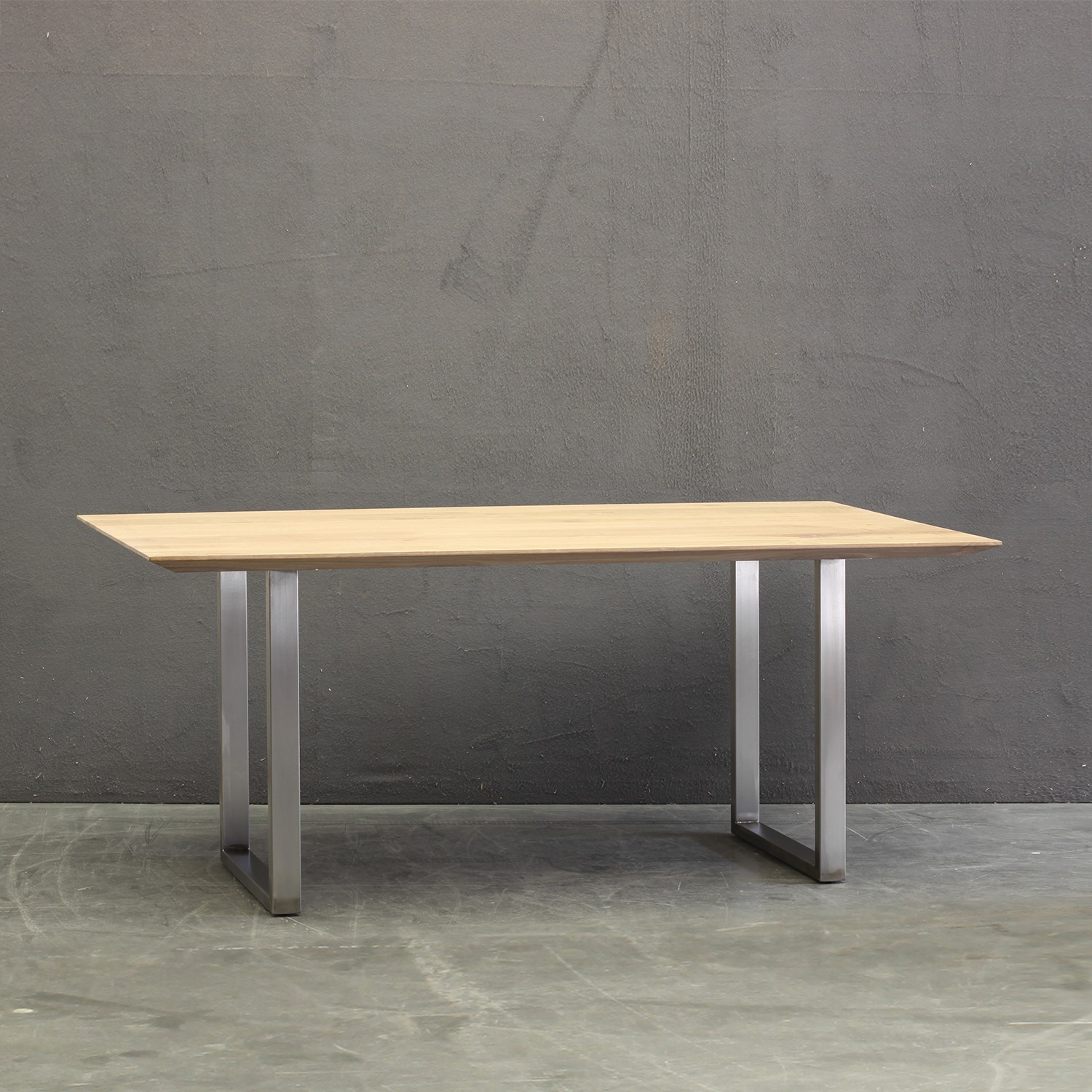 Tisch E1 U-Profil - Eiche 4cm