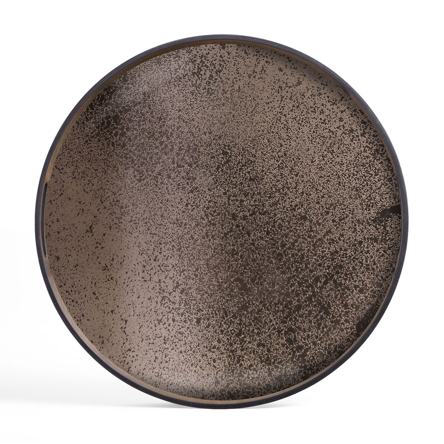 Bronze Spiegelglas-Tablett S