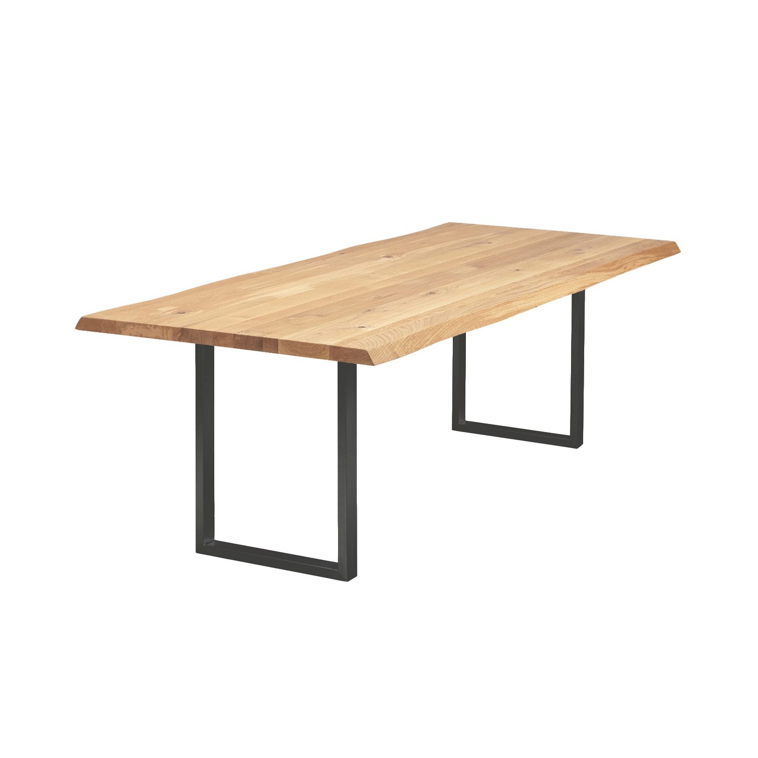 Tisch E2 U-Profil - Eiche 3cm