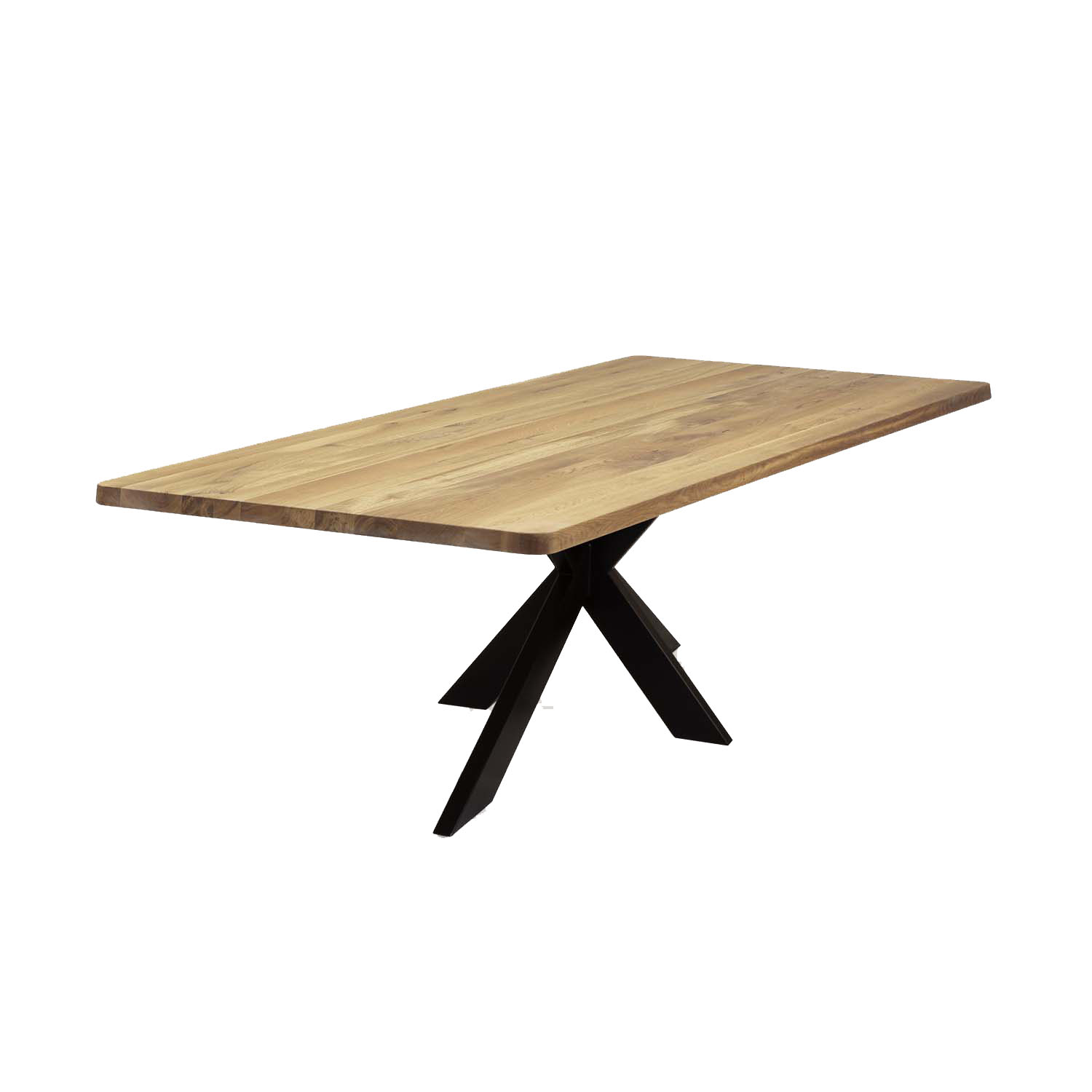 Tisch C Kreuzgestell - Eiche 4cm