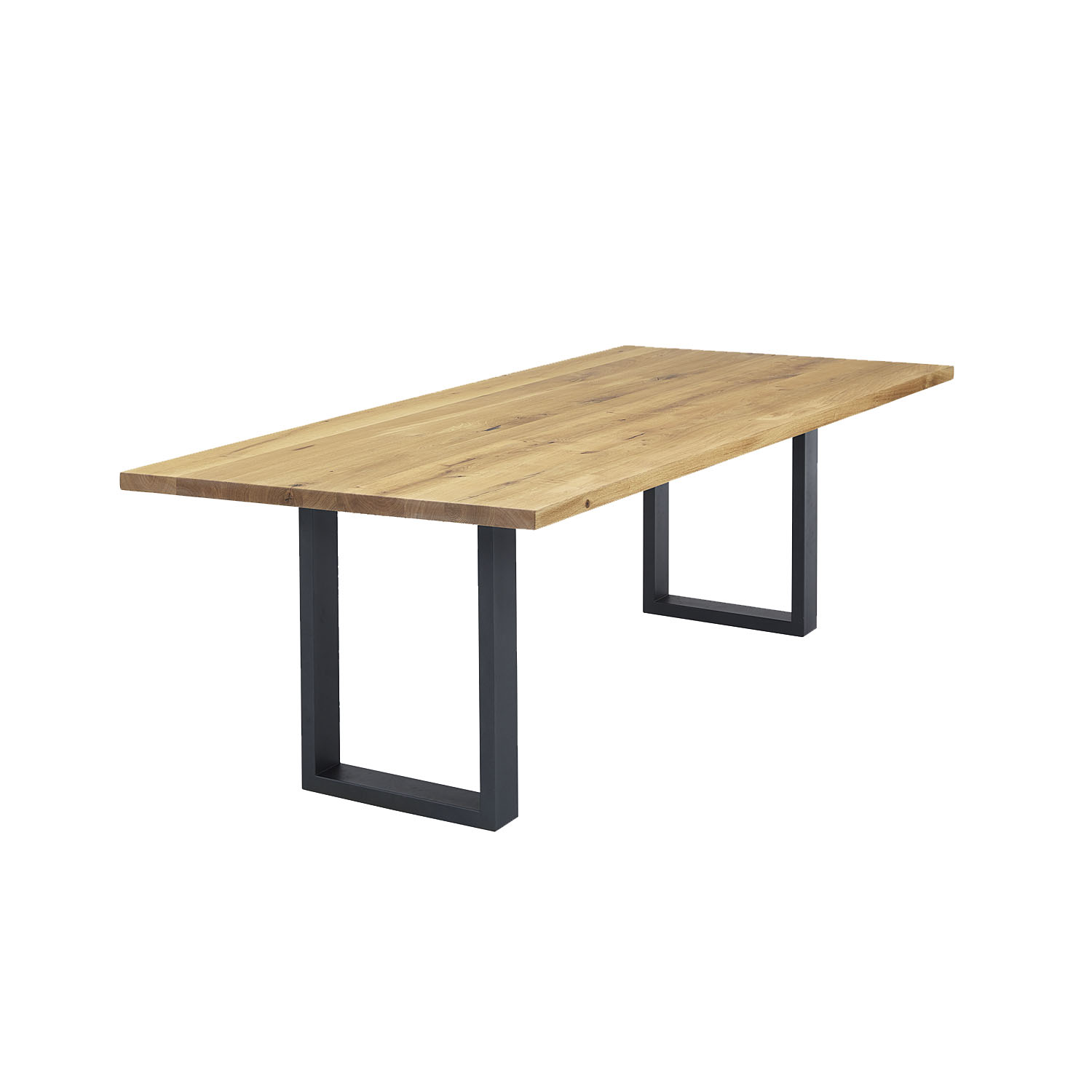 Tisch D2 U-Profil  - Eiche 4cm