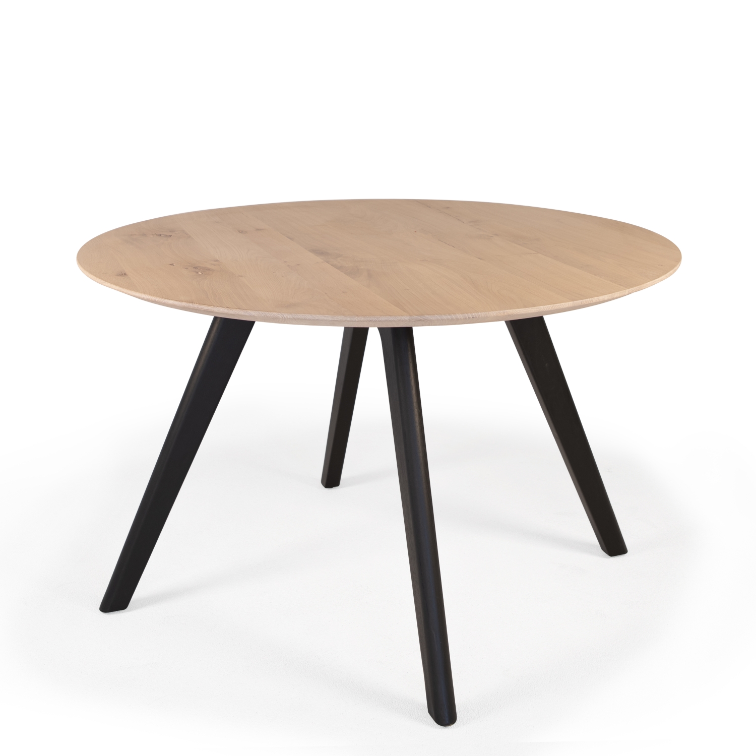 Tisch rund F Holzbeine - Eiche 3cm
